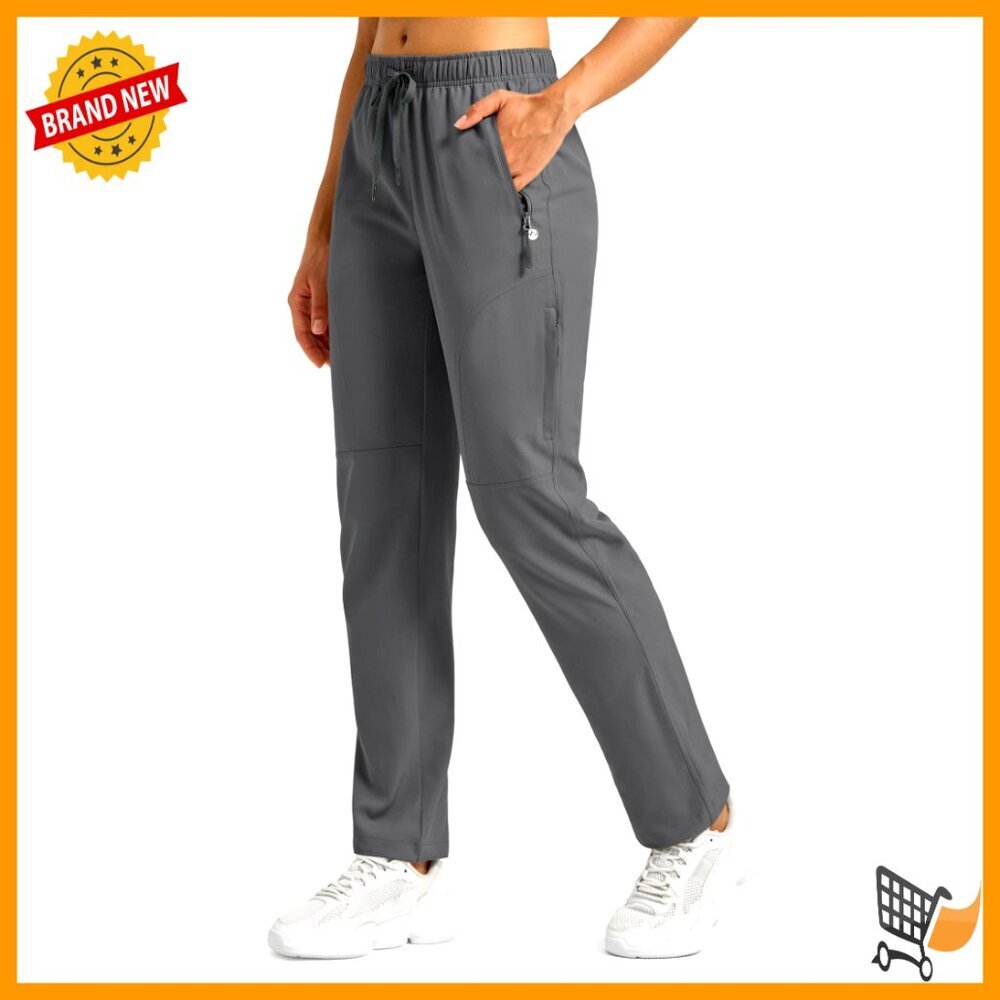 Quick Dry Hiking Pants Water Resistant Cargo Pockets UPF 50+ Travel Golf